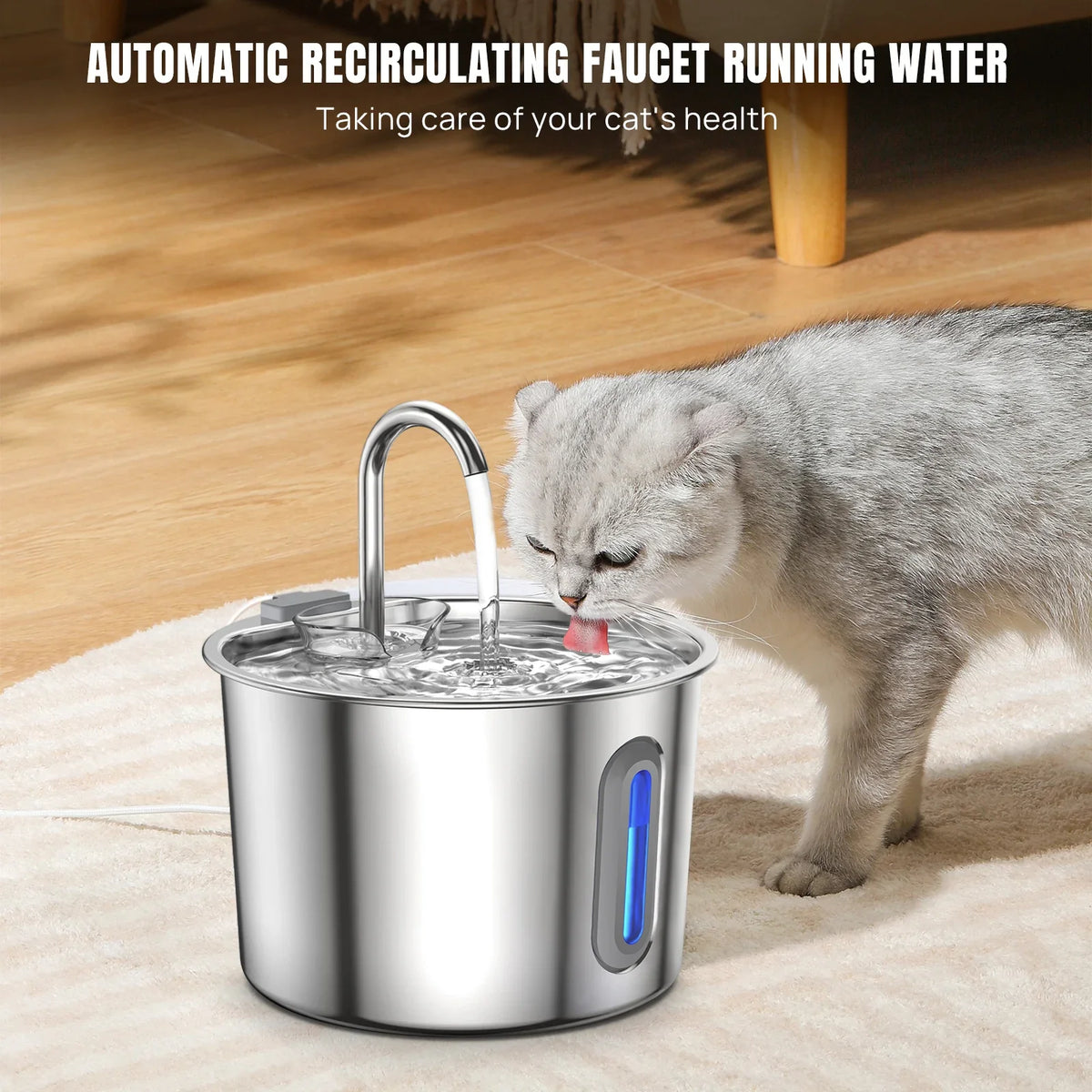 Automatischer Trinkbrunnen für Katzen